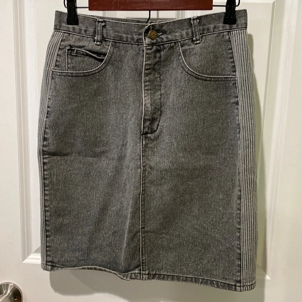 Vintage Guess Georges Marciano Denim Skirt EUC